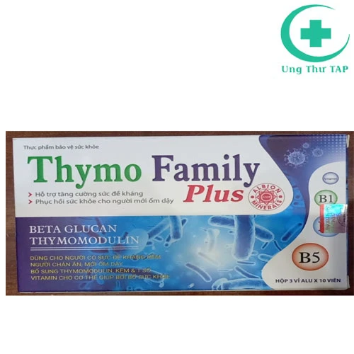 Thymo Family Plus - Sẩn phẩm bố xung vitamin và khoáng chất cho cơ thể