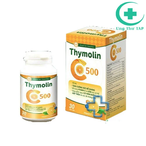 Thymolin C500 - Bổ sung vitamin C, kẽm, hỗ trợ tăng sức đề kháng