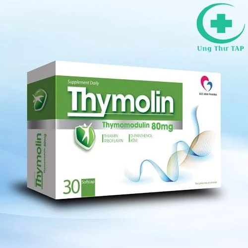 Thymolin (thymomodulin 80mg) - Hỗ trợ nâng cao hệ miễn dịch.
