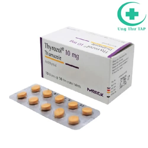 Thyrozol 10mg - Thuốc dự phòng và điều trị cường giáp hiệu quả