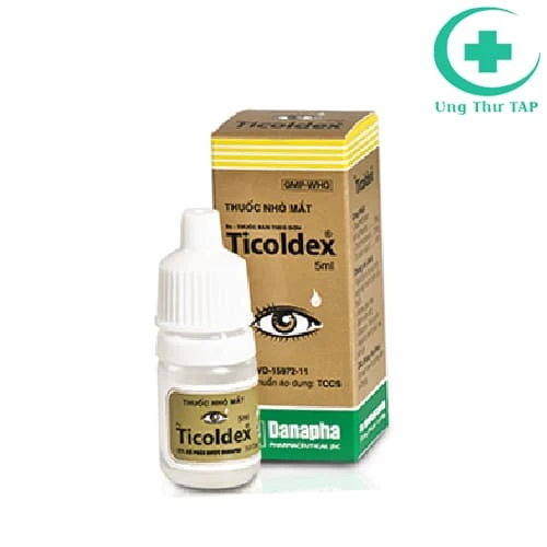 Ticoldex - Thuốc điều trị viêm kết mạc hiệu quả của Danapha