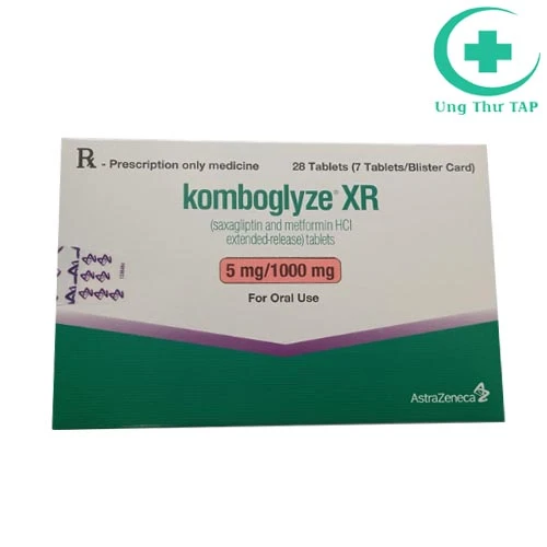 Komboglyze XR 1000mg - Thuốc cho người bị đái tháo đường