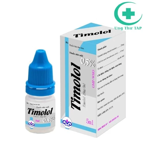 Timolol 0,5% F.T.Pharma - Thuốc điều trị bệnh tăng nhãn áp