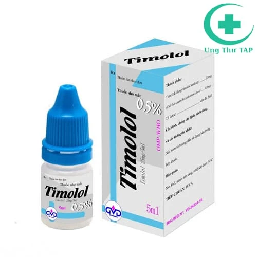 Timolol 0,5% MD Pharco - Thuốc điều trị tăng nhãn áp