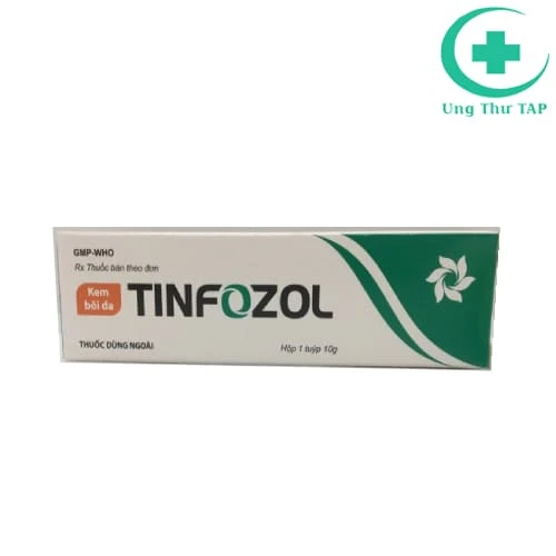 Tinfozol 10g - Thuốc điều trị bệnh ngoài da do nấm, vi khuẩn