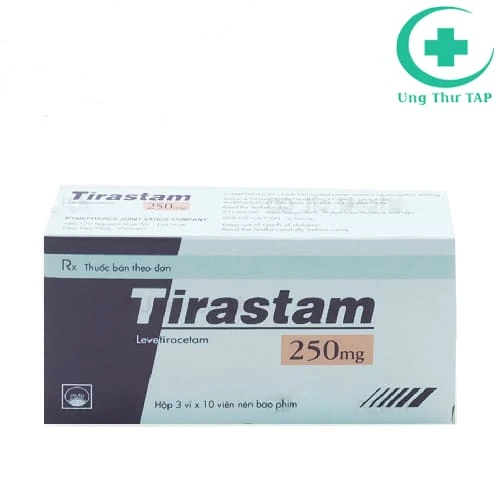 Tirastam 250mg Pymepharco - Thuốc điều trị động kinh hiệu quả
