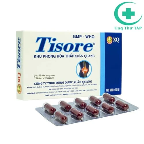 Tisore 1100mg - Thuốc điều trị đau nhức cơ gân và các khớp