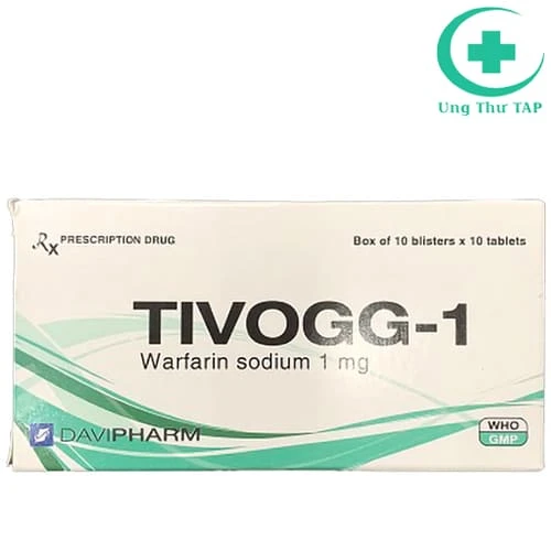 Tivogg-1 - Thuốc điều trị huyết khối mạch máu và nghẽn mạch