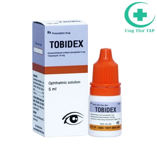 Tobidex - Thuốc điều trị viêm mắt có đáp ứng với steroid