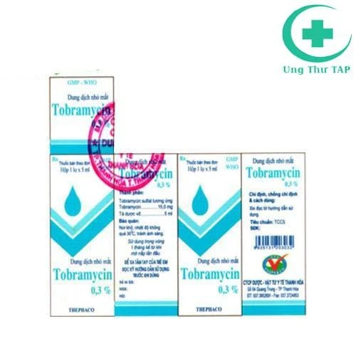 Tobramycin 0,3% 5ml MD Pharco - Điều trị nhiễm khuẩn mắt