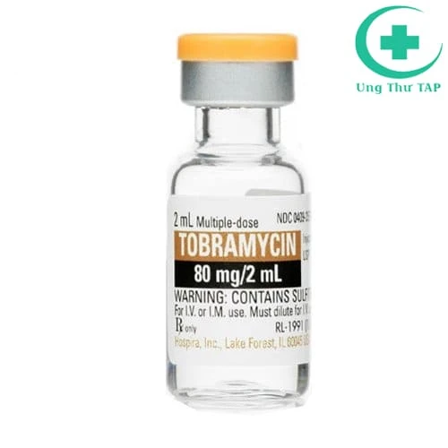Tobramycin 80mg/2ml - Thuốc điều trị nhiễm khuẩn hiệu quả
