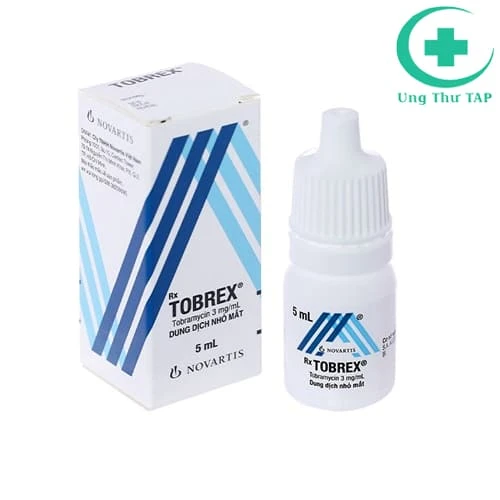 Tobrex 0,3% 5ml Alcon - Thuốc điều trị nhiễm trùng ngoài nhãn cầu