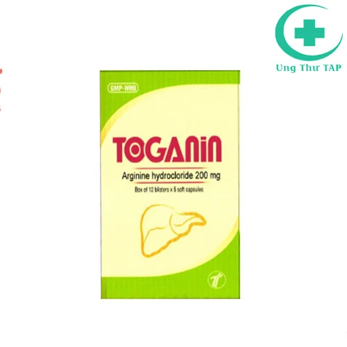 Toganin 500 - Điều trị rối loạn khó tiêu, duy trì tăng amoniac máu