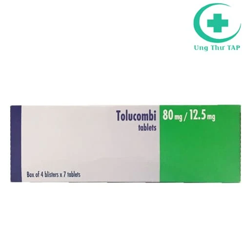 Tolucombi 80mg/25mg Tablets - Thuốc điều trị tăng huyết áp vô căn