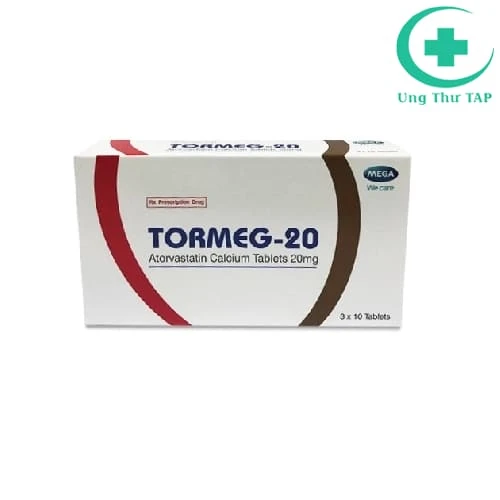 Tormeg-20 Pharmathen - Thuốc điều trị bệnh mạch vành hiệu quả