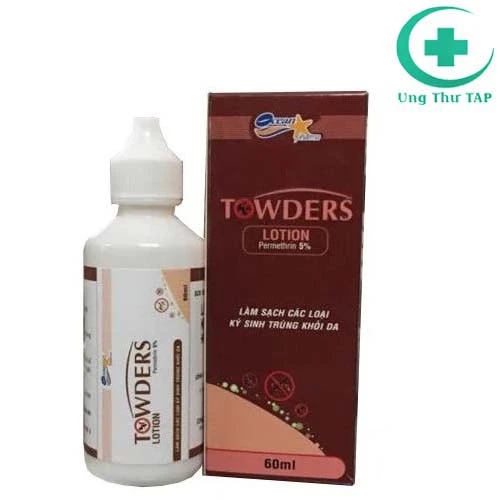 Towders Lotion 60ml - Giúp loại bỏ tình trạng ghẻ lở, nhiễm nấm da