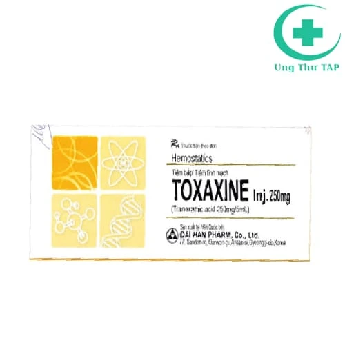 Toxaxine 250mg Inj - Thuốc điều trị chảy máu bất thường