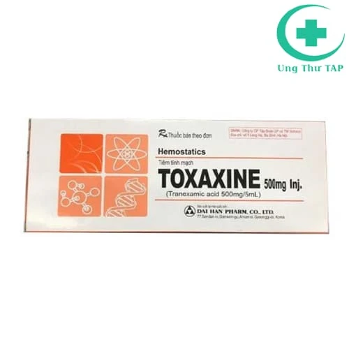 Toxaxine 500mg Inj - Thuốc điều trị chảy máu hiệu quả