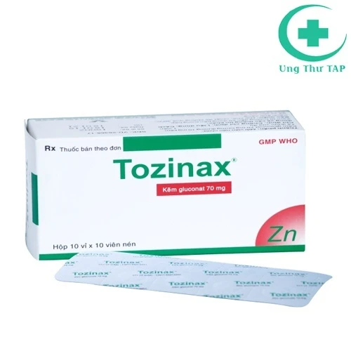 Tozinax 70mg - Thuốc bổ sung Kẽm cho cơ thể hiệu quả