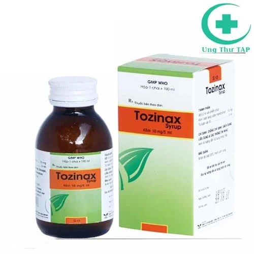 Tozinax syrup - Thuốc bổ sung, dự phòng thiếu kẽm của Bidiphar