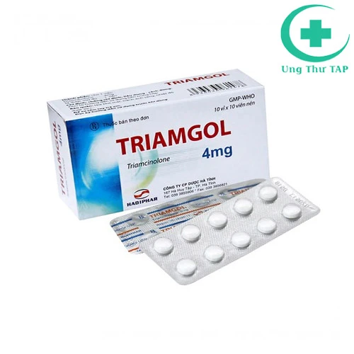 Triamgol 4mg - Thuốc chống viêm, ức chế miễn dịch của DP Hà Tĩnh