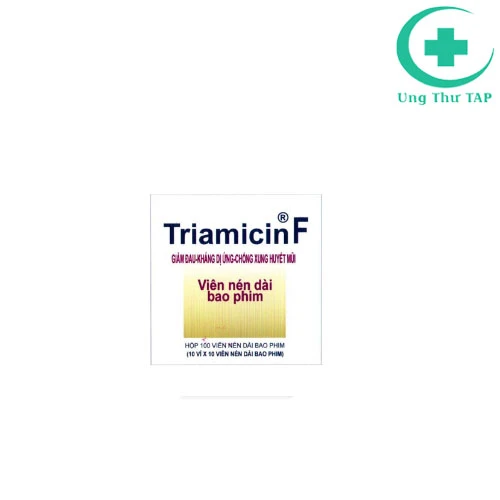 Triamicin F -  Thuốc điều trị cảm lạnh, viêm nhiễm đường hô hấp
