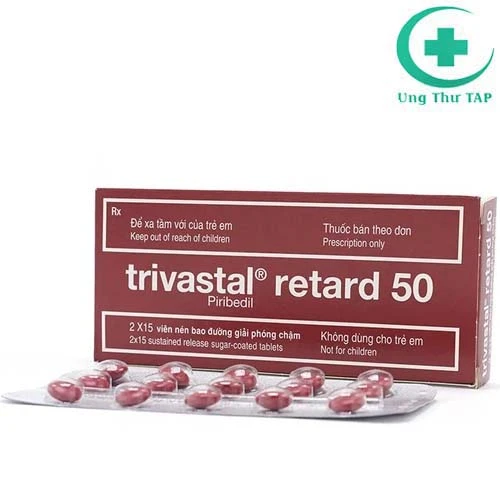Trivastal Retard 50 - Thuốc điều trị bệnh liệt rung (Parkinson)