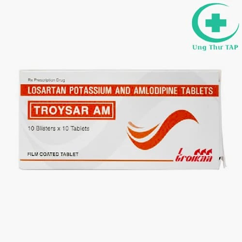 Troysar 25 Troikaa - Thuốc điều trị tăng huyết áp hiệu quả