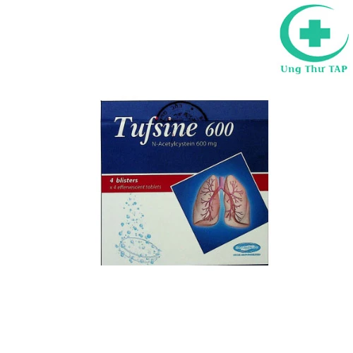 Tufsine 600 - Thuốc điều trị viêm phế quản cấp và mạn tính