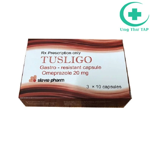 Tusligo - Điều trị viêm loét dạ dày, trào ngược thực quản