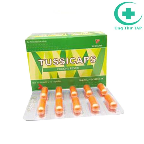 Tussicaps - Giảm các triệu chứng trong cảm lạnh và cảm cúm
