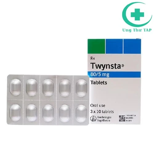 Twynsta 80mg/5mg Cipla - Điều trị tăng huyết áp vô căn