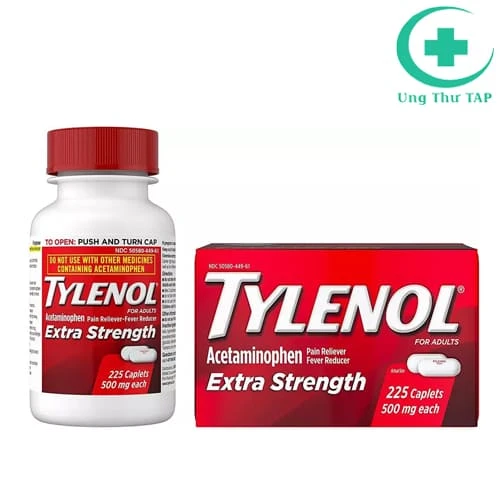 Tylenol Extra Strength 500mg 225 viên - Thuốc giảm đau hạ sốt