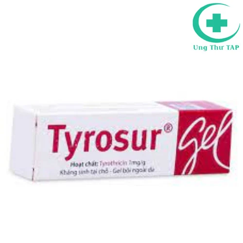 Tyrosur Gel 0.1g/100g - Trị nhiễm khuẩn với vết thương ngoài da