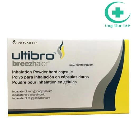 Ultibro Breezhaler - Thuốc điều trị duy trì COPD hiệu quả