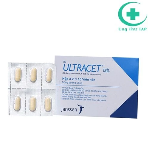 Ultracet 37.5mg 325mg - Thuốc giảm đau hiệu quả của Janssen