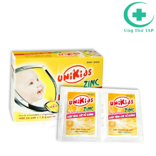 Unikids Zinc 70 - Cốm bổ xung vitamin và khoáng chất cho cơ thể bé