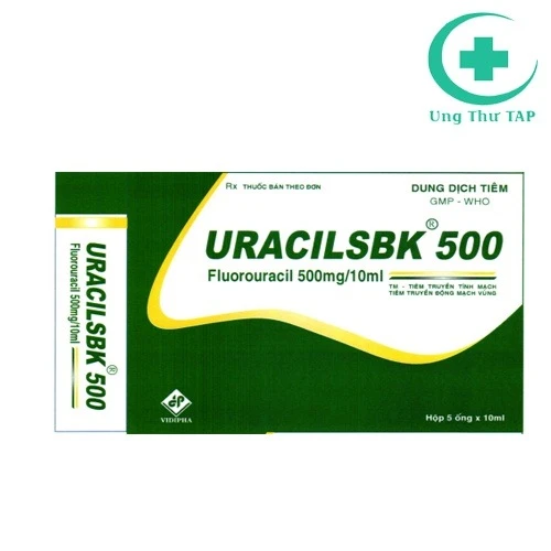 Thuốc UracilSBK 500 - Điều trị ung thư vú, ung thư gan, ung thư tụy