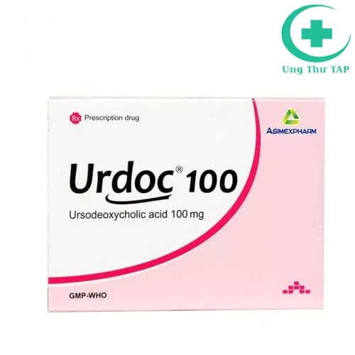 Urdoc 100 Agimexpharm - Thuốc điều trị sỏi mật hiệu quả