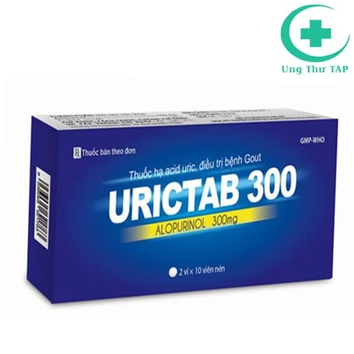 Urictab 300 Gia Nguyễn - Thuốc điều trị bệnh gout, sỏi thận