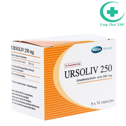Ursoliv 250- Thuốc điều trị ngăn ngừa và làm tan sỏi mật hiệu quả