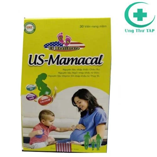 US-Mamacal - Bổ sung Canxi và Vitamin D3 cho cơ thể