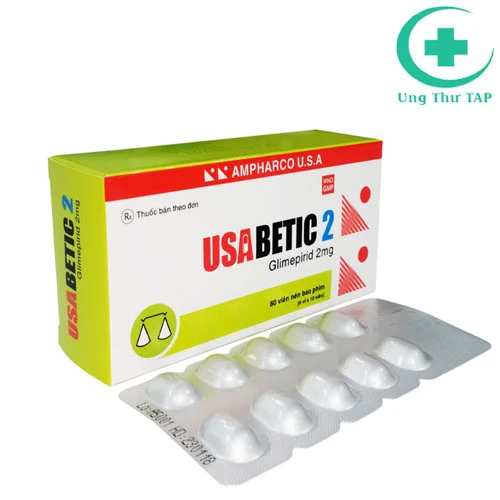 Usabetic 2 - Thuốc điều trị đái tháo đường tuýp 2 hiệu quả