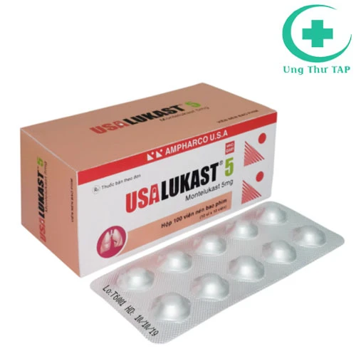 Usalukast 5 (Viên nén bao phim) - Thuốc điều trị hen suyễn hiệu quả