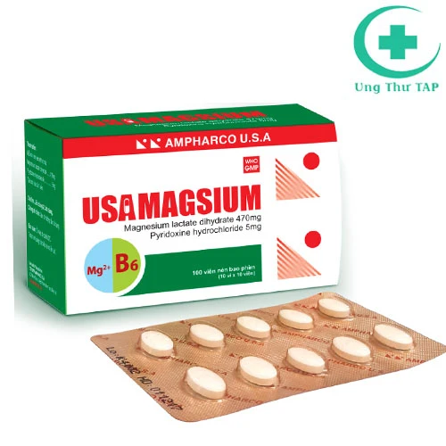 Usamagsium Fort - Thuốc điều trị các trường hợp thiếu magnesi 