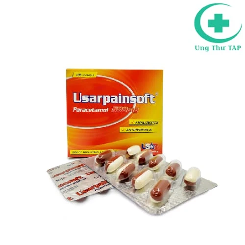 Usarpainsoft 500 Usarichpharm - Thuốc  giảm đau, hạ sốt