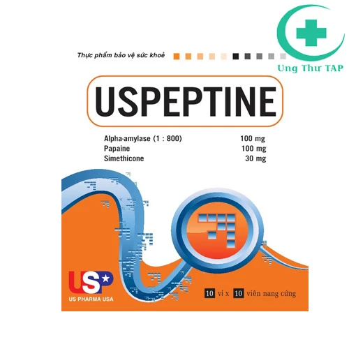 USPeptine (viên) - Giúp làm giảm đầy hơi, khó tiêu hiệu quả
