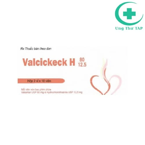 Valcickeck H 80mg - Thuốc điều trị cao huyết áp hiệu quả