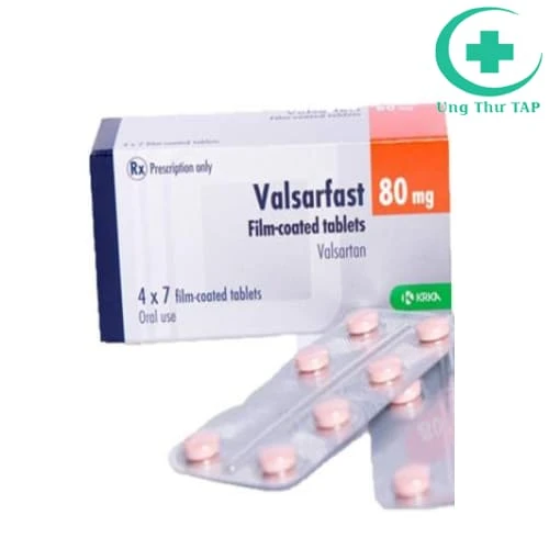 Valsarfast 80 - Thuốc điều trị tăng huyết áp, suy tim hiệu quả