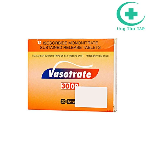 Vasotrate 30 OD - Điều trị dự phòng cơn đau thắt ngực